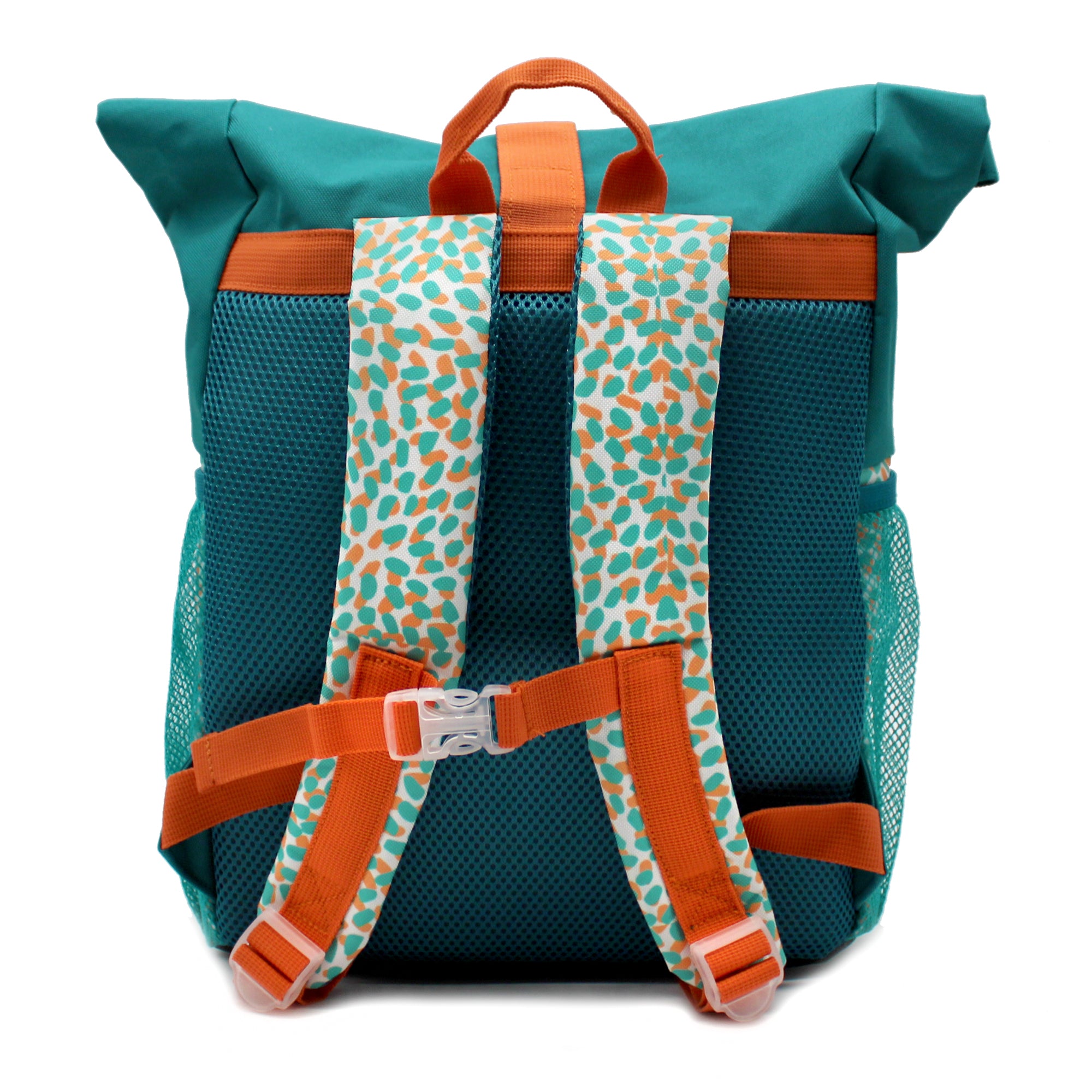 Les Deglingos Berlingos zaino rolltop koala blu verde scuola