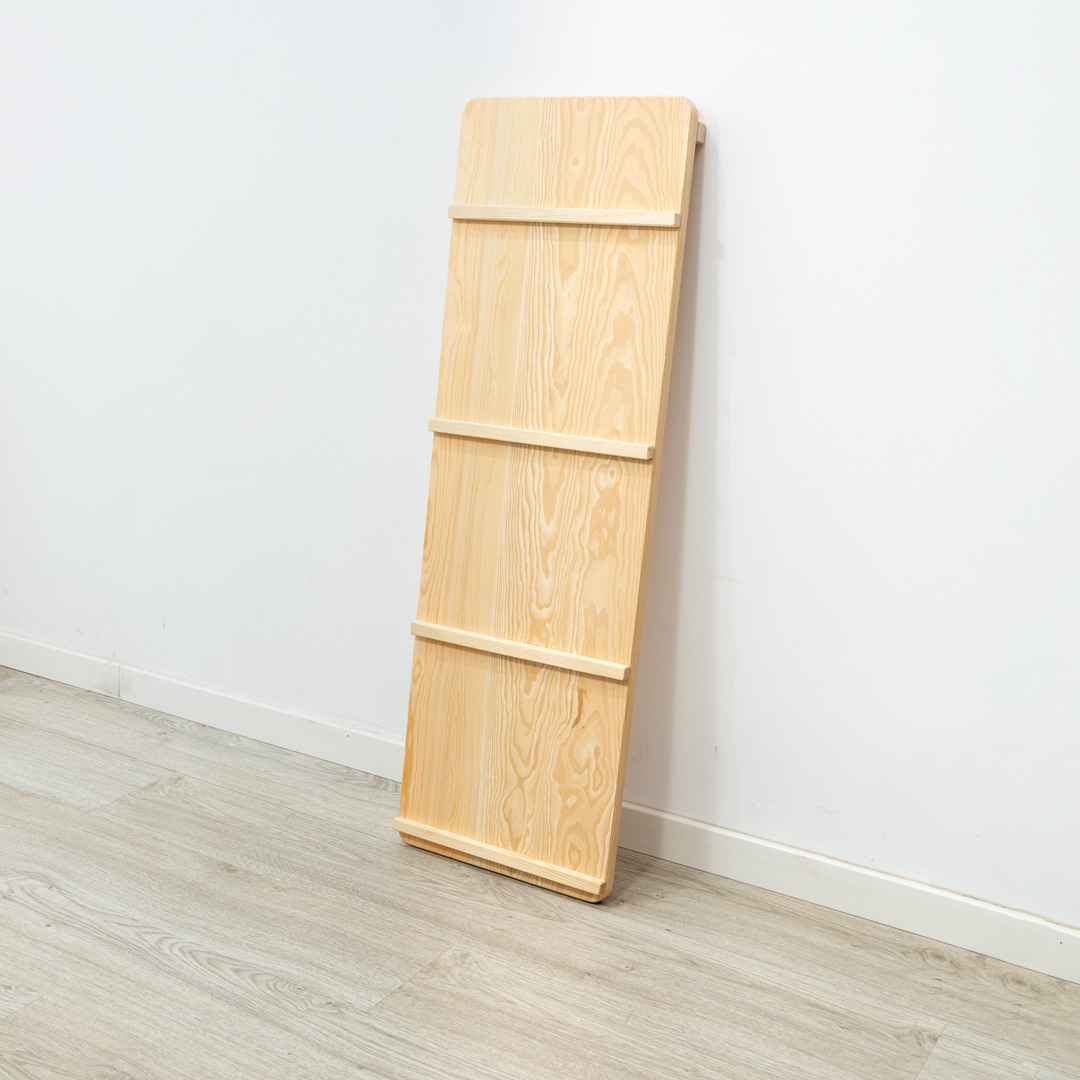 The Dida Rampa Pikler scivolo legno naturale con listelli