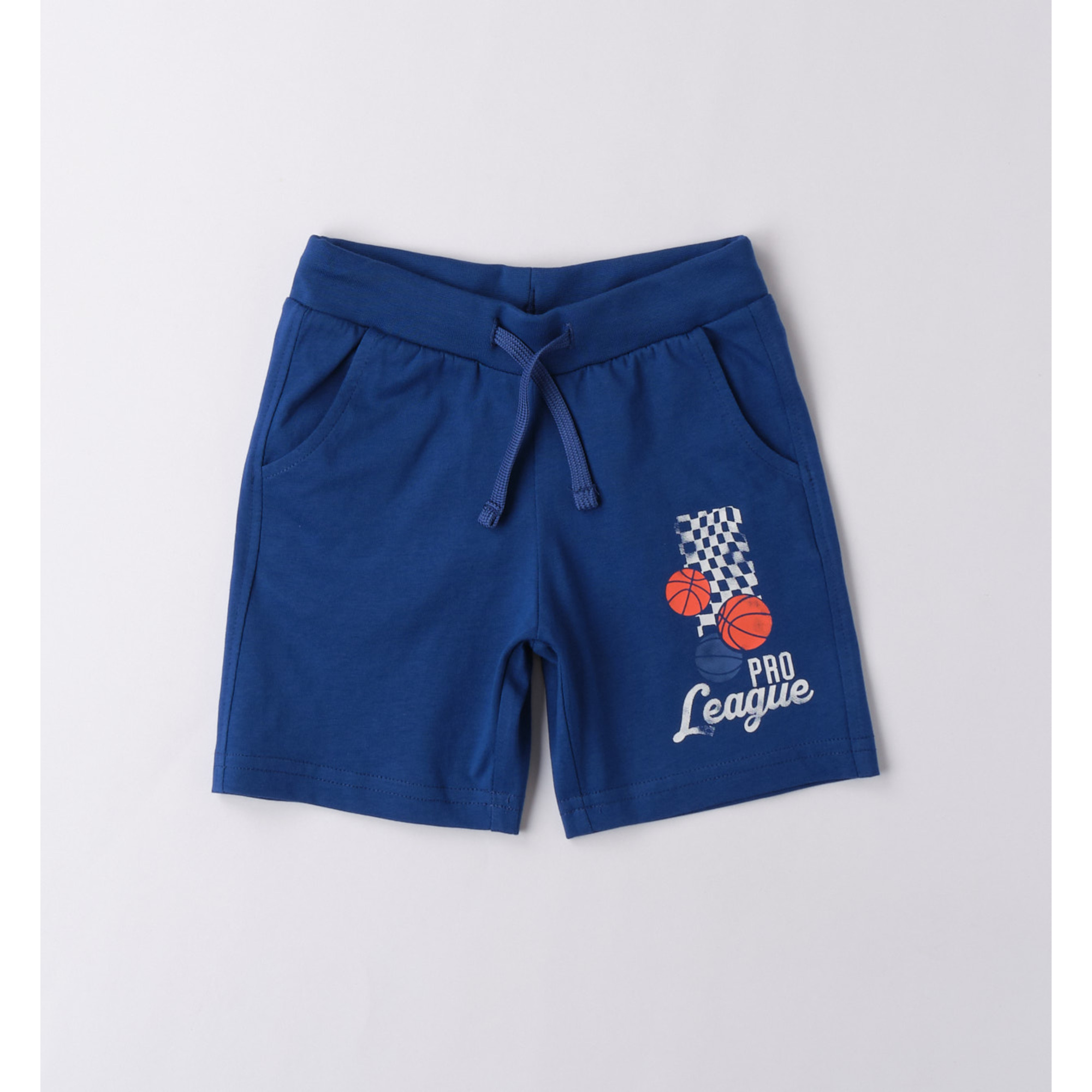 iDO St League shorts bimbo blu in cotone