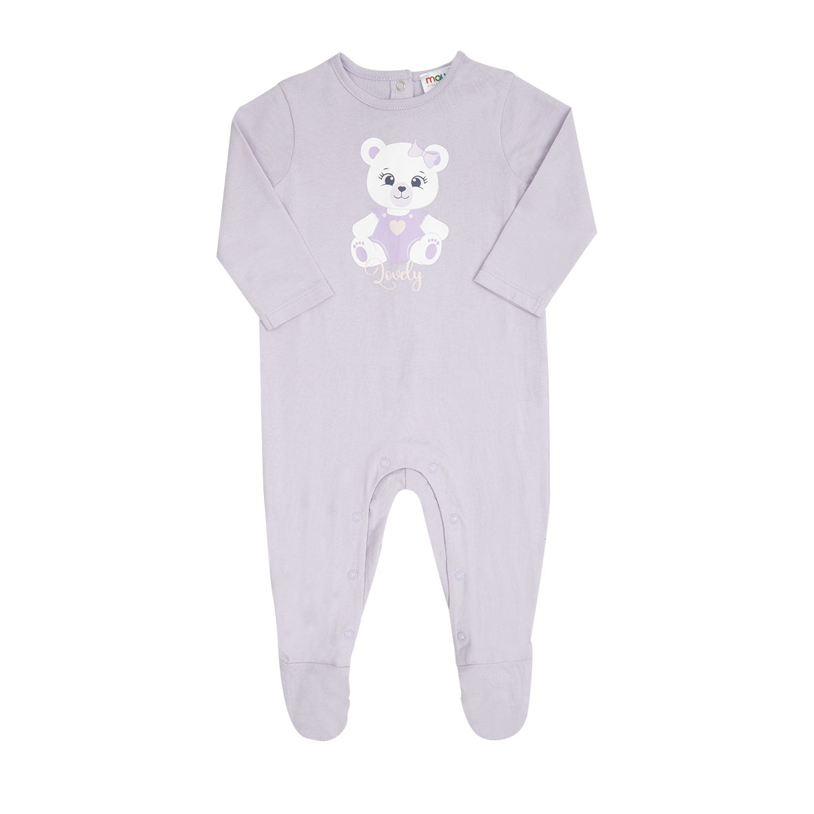 Toys Center Baby tutina neonata lilla orsetto con piedini