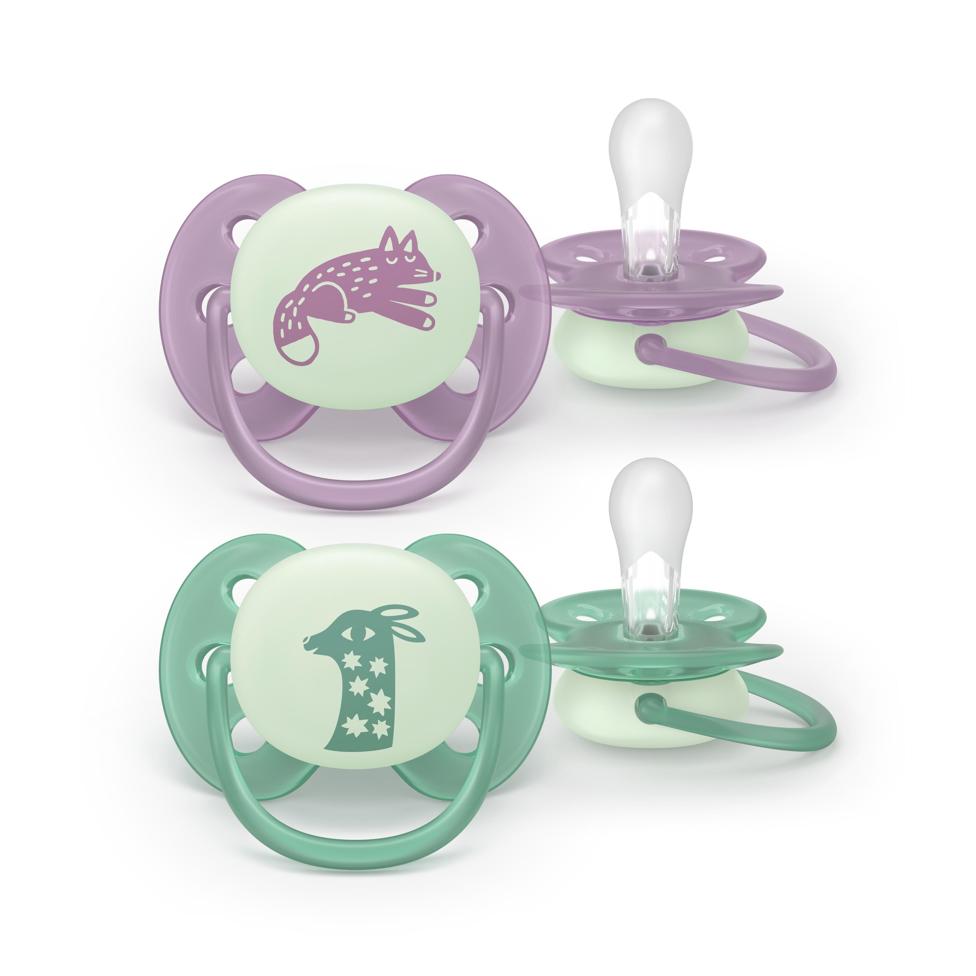 Philips Avent Ultra Soft Notte succhietto 0-6m pelli sensibili