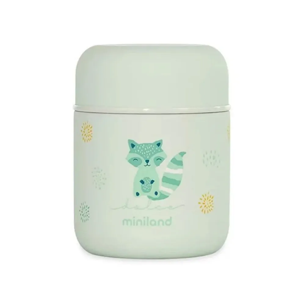 Miniland Thermy Mini thermos pappa 280 ml mint acciaio