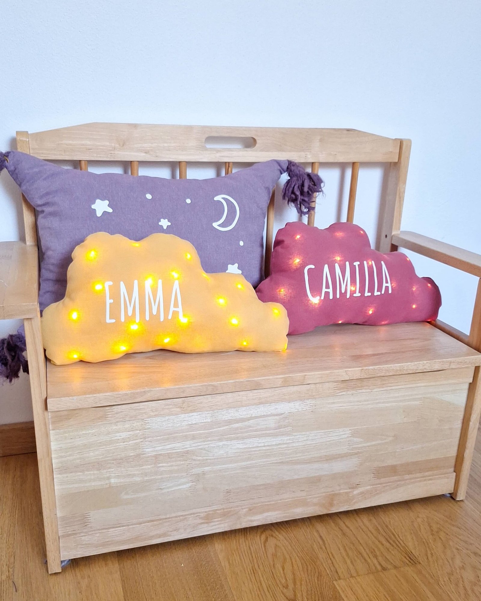 M'Amélie Creations Nuvola Luminosa Personalizzata Luce LED