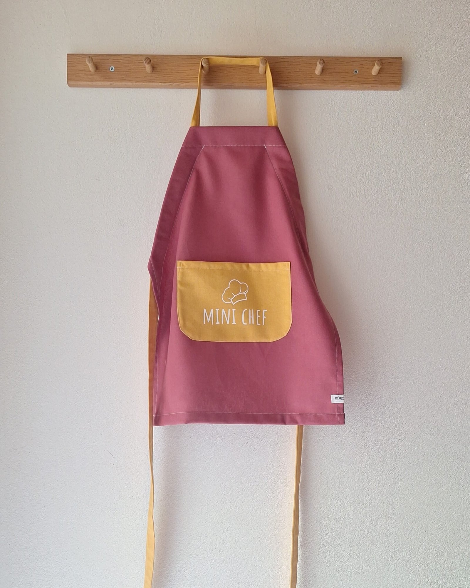 M'Amélie Creations Mini Chef grembiule bambino personalizzato