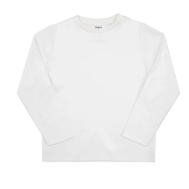 Toys Center Baby maglia maniche lunghe bimbo bianca interlock