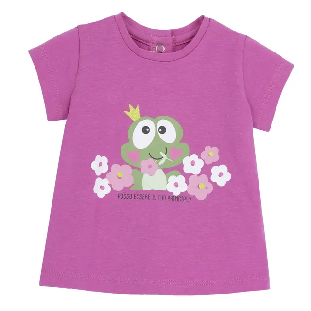 Chicco maglietta bambina manica corta cotone