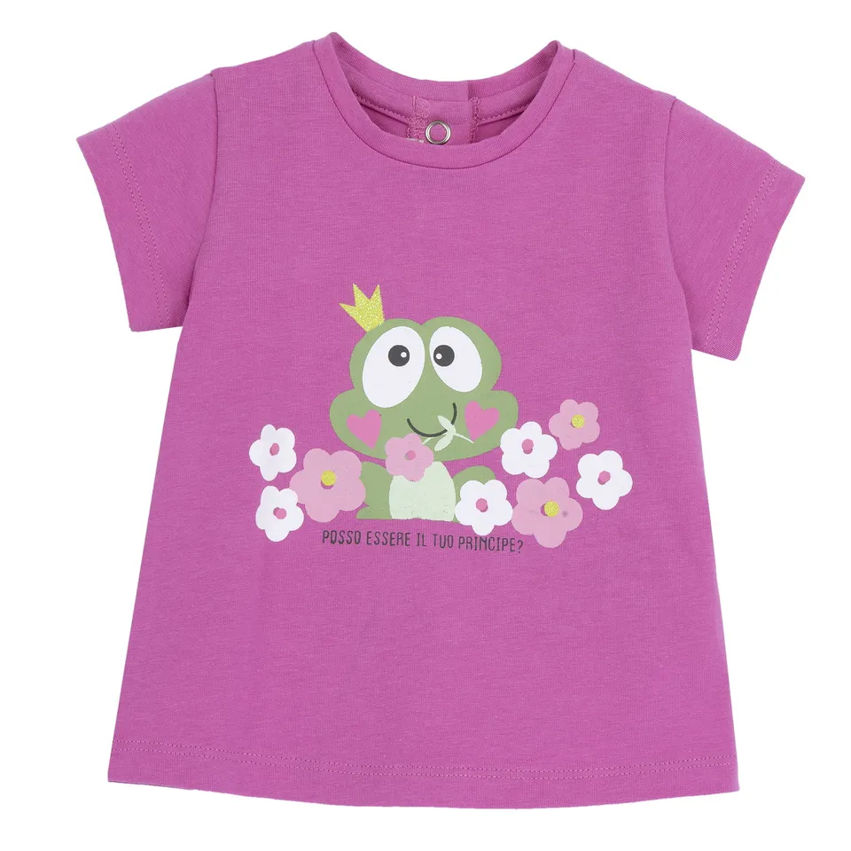 Chicco maglietta bambina manica corta cotone