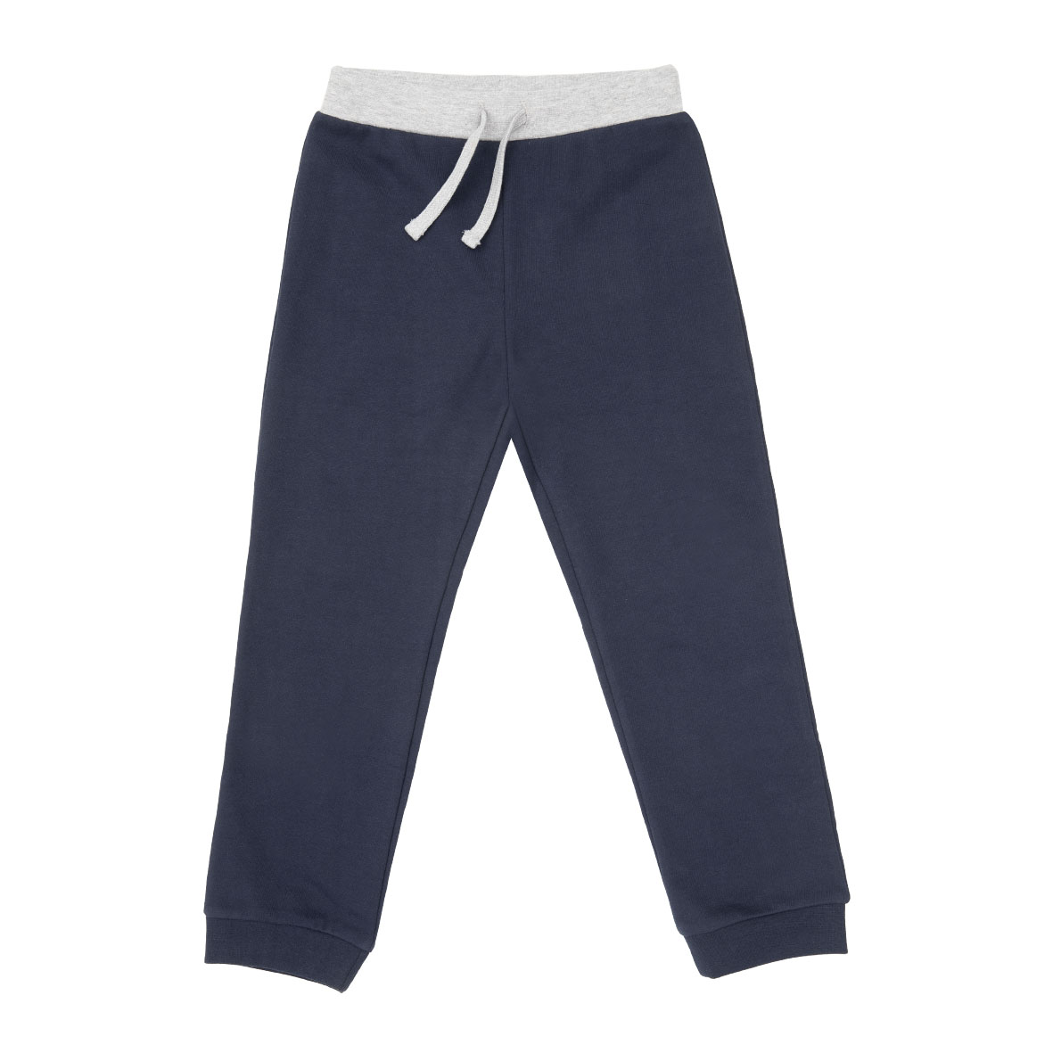 Pantalone french terry bimbo blu scuro comodo