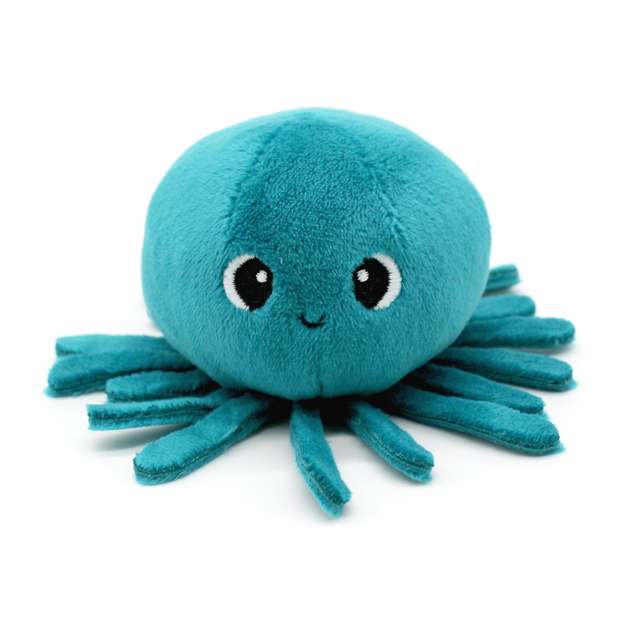 Les Déglingos Ptipotos Peluche Medusa Lilou Blu Pavone 36 cm