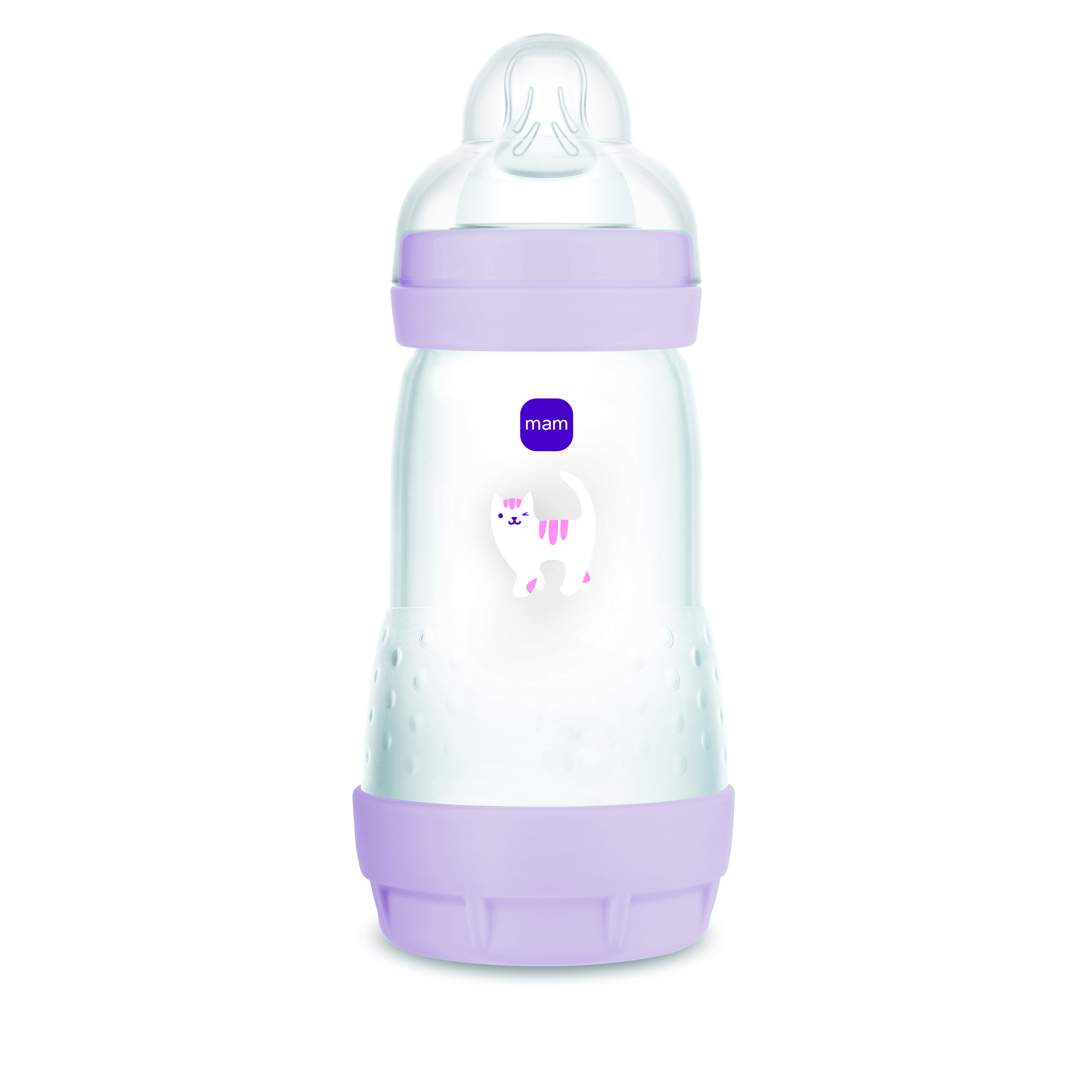 MAM Easy Start biberon anticolica 260 ml lilla 2 mesi
