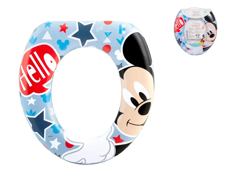 Lulabi Mickey Icon riduttore WC azzurro bambini
