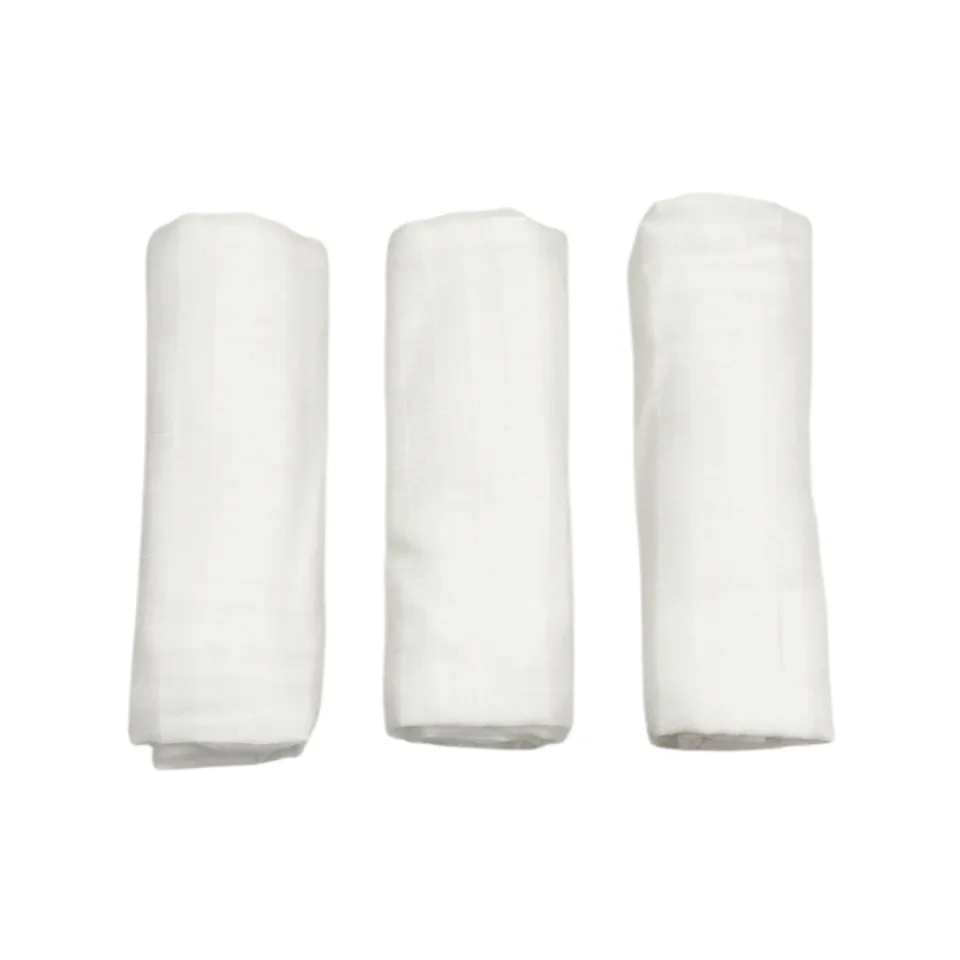 Ellepi set 3 mussole cotone 70x70 neonato