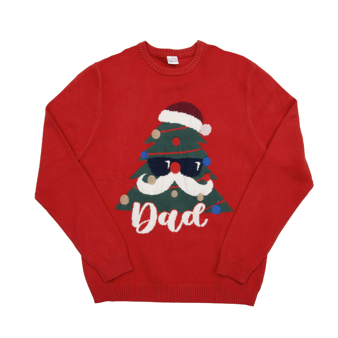 Mawi Family Dad maglia natalizia papà rossa albero