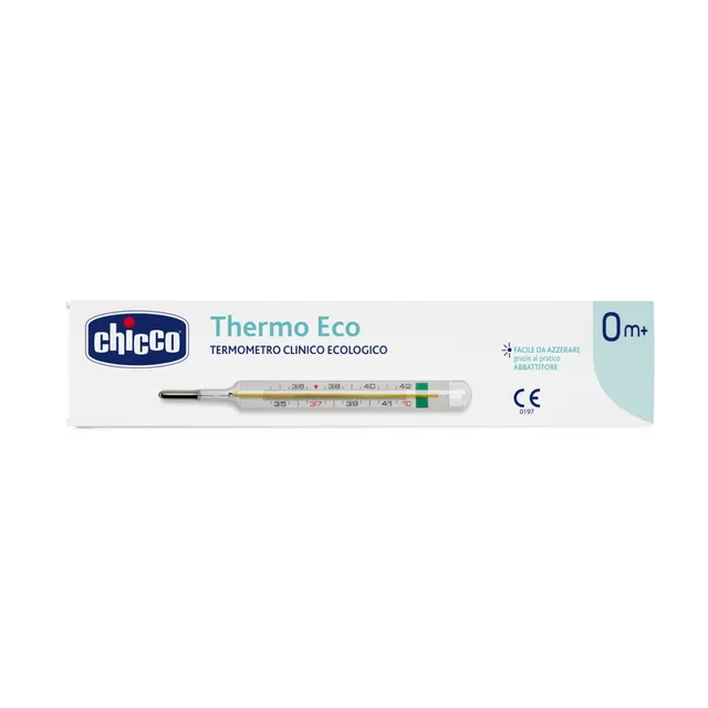 Chicco Thermo Eco Termometro Vetro Senza Mercurio