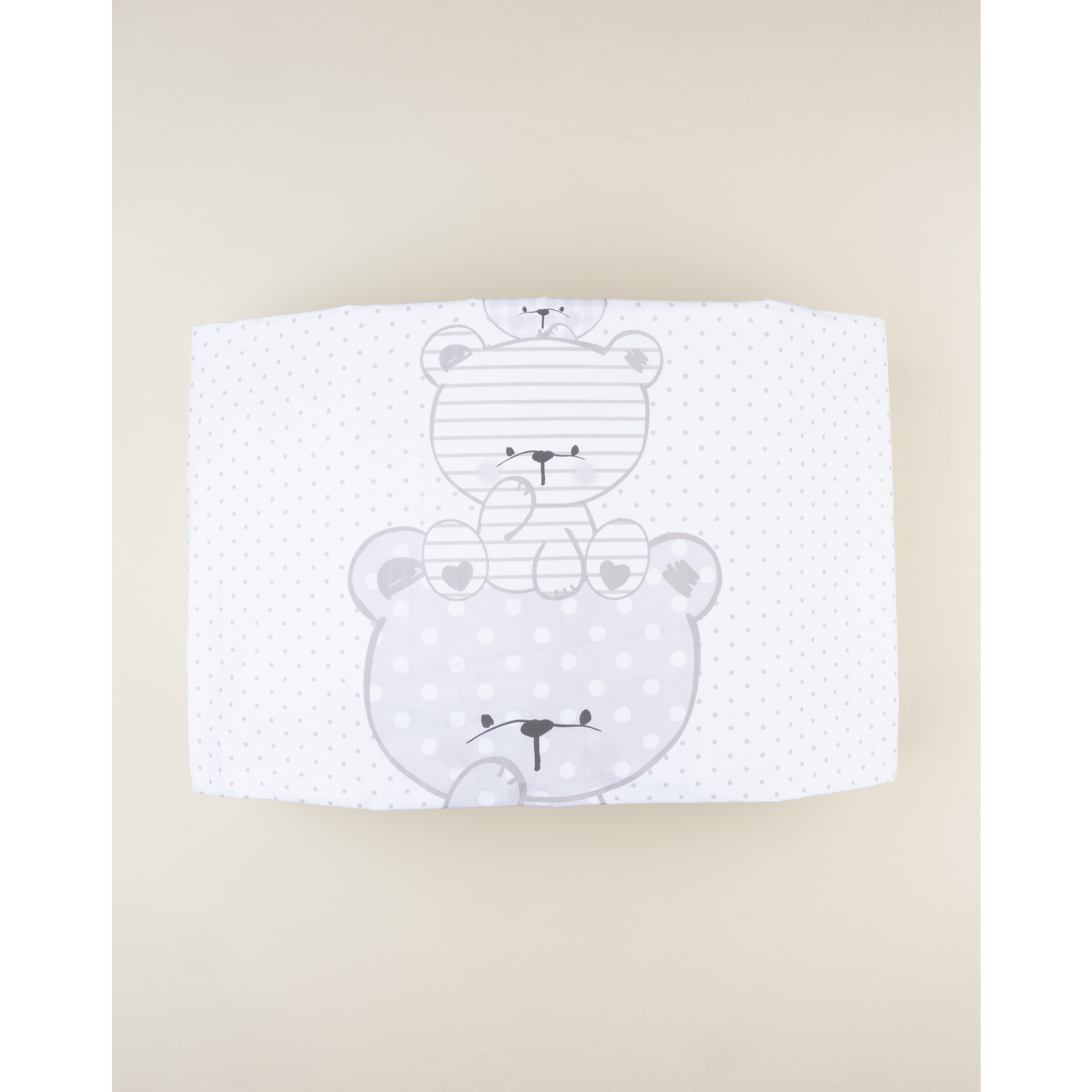 Toys Center Baby Orsetto Beige Set 4 Pezzi Coordinato Cotone