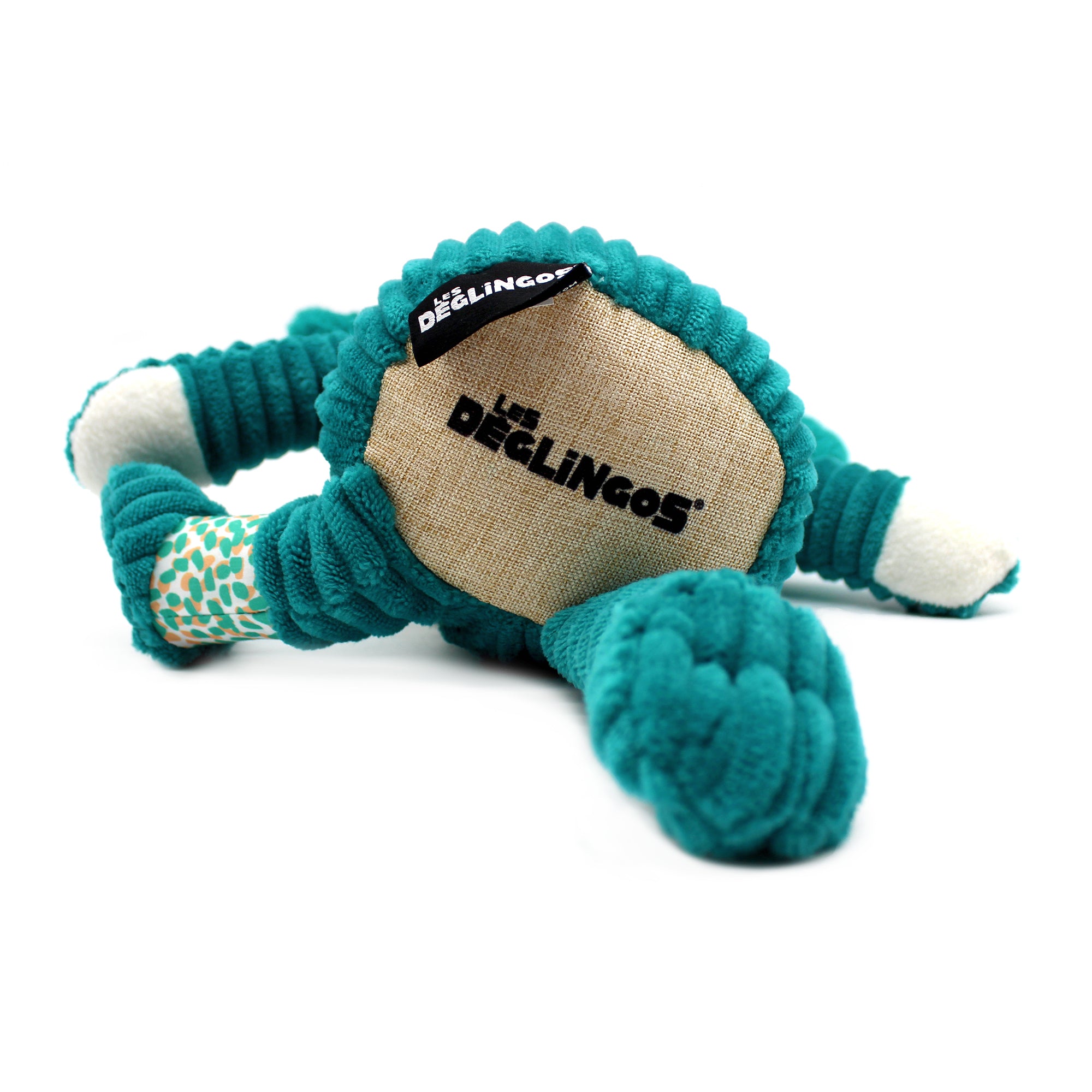 Les Deglingos Originals Berlingos Koala peluche neonato blu verde 25 cm