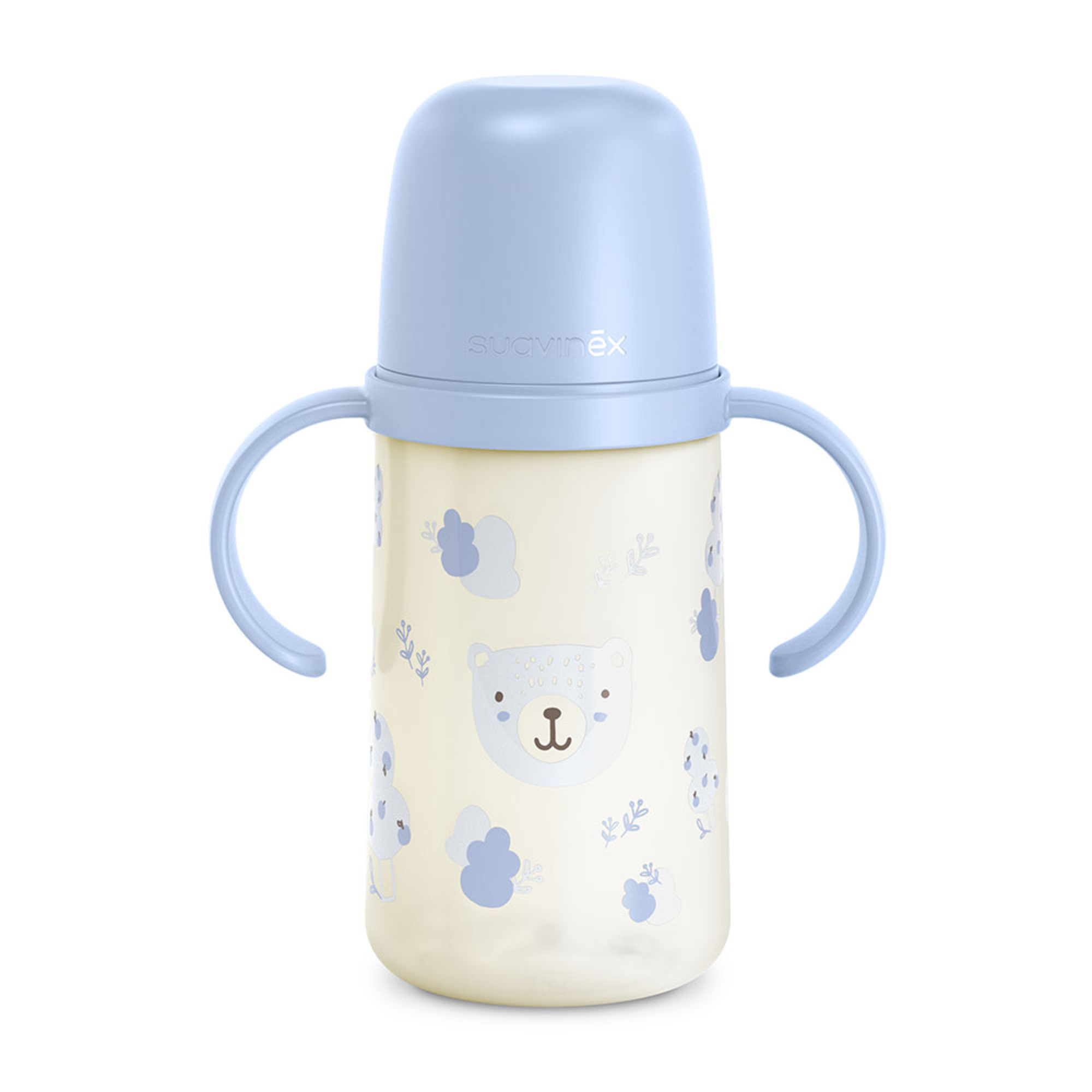 Suavinex Wild&Free tazza antigoccia azzurra 270 ml 6m+