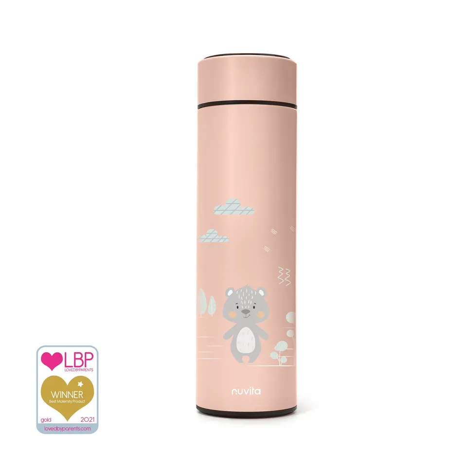 Nuvita 4455 borraccia termica 500 ml english rose LED