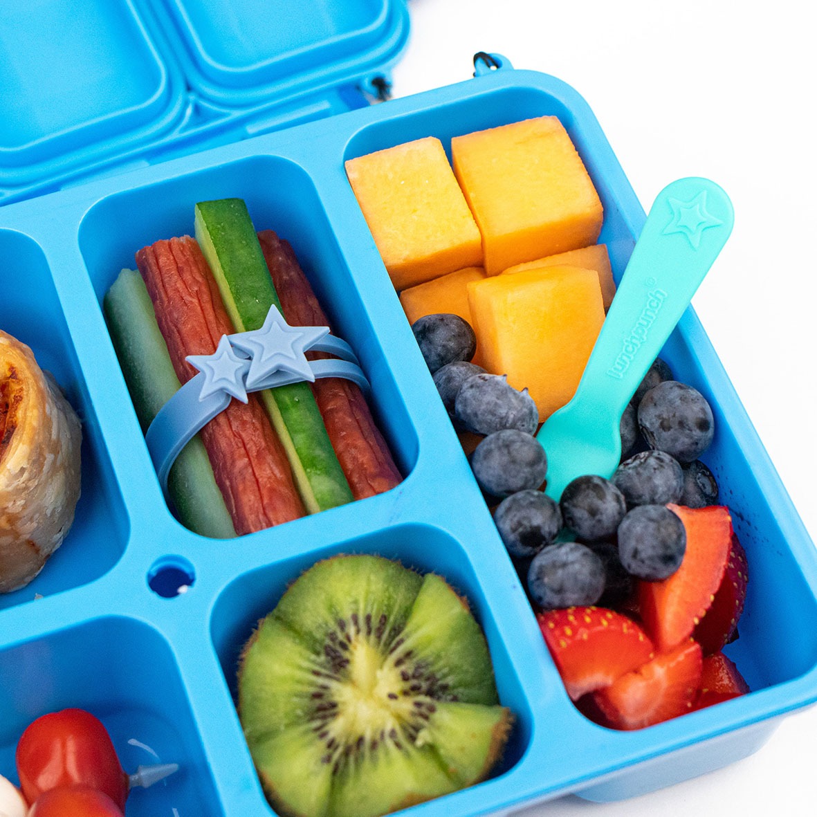 The Dida Wrap Lunchpunch Fasce Silicone Blu