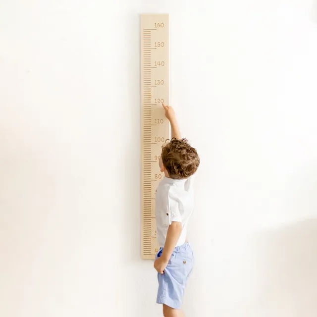 The Dida misuratore altezza bambini legno pino naturale