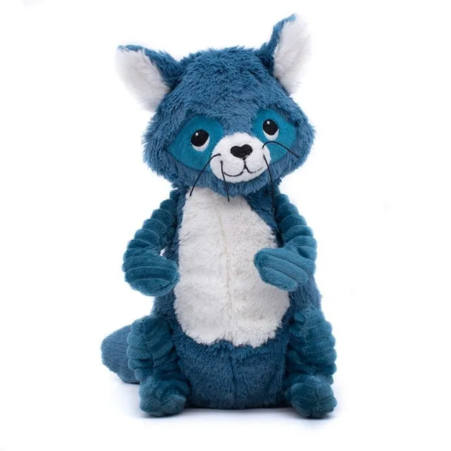 Les Deglingos Ptipotos Netoitou peluche procione blu 26 cm