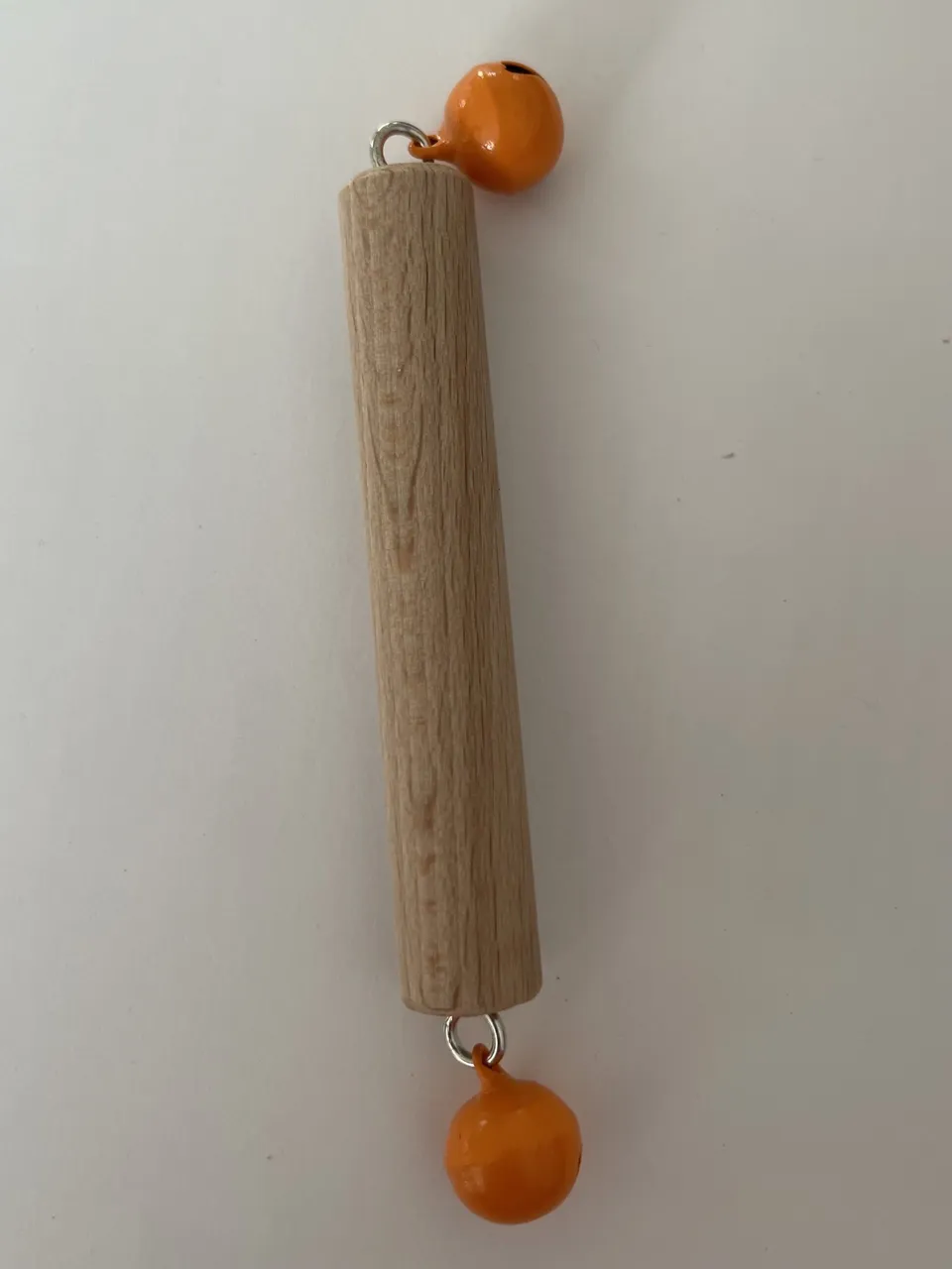 The Dida Montessori sonaglio campanelli arancione legno