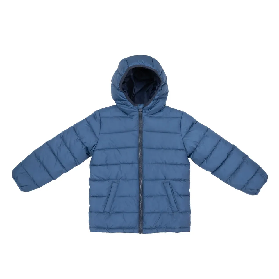 Toys Center Baby Piumino bimbo blu con cappuccio tasche