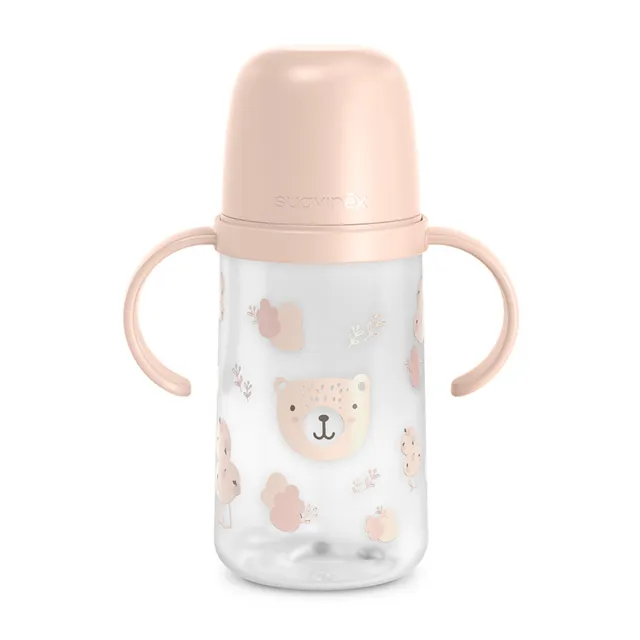 Suavinex Wild&Free Tazza Antigoccia Rosa 270 ml 6M
