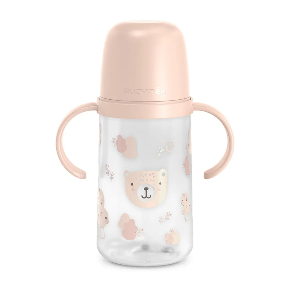 Suavinex Wild&Free Tazza Antigoccia Rosa 270 ml 6M