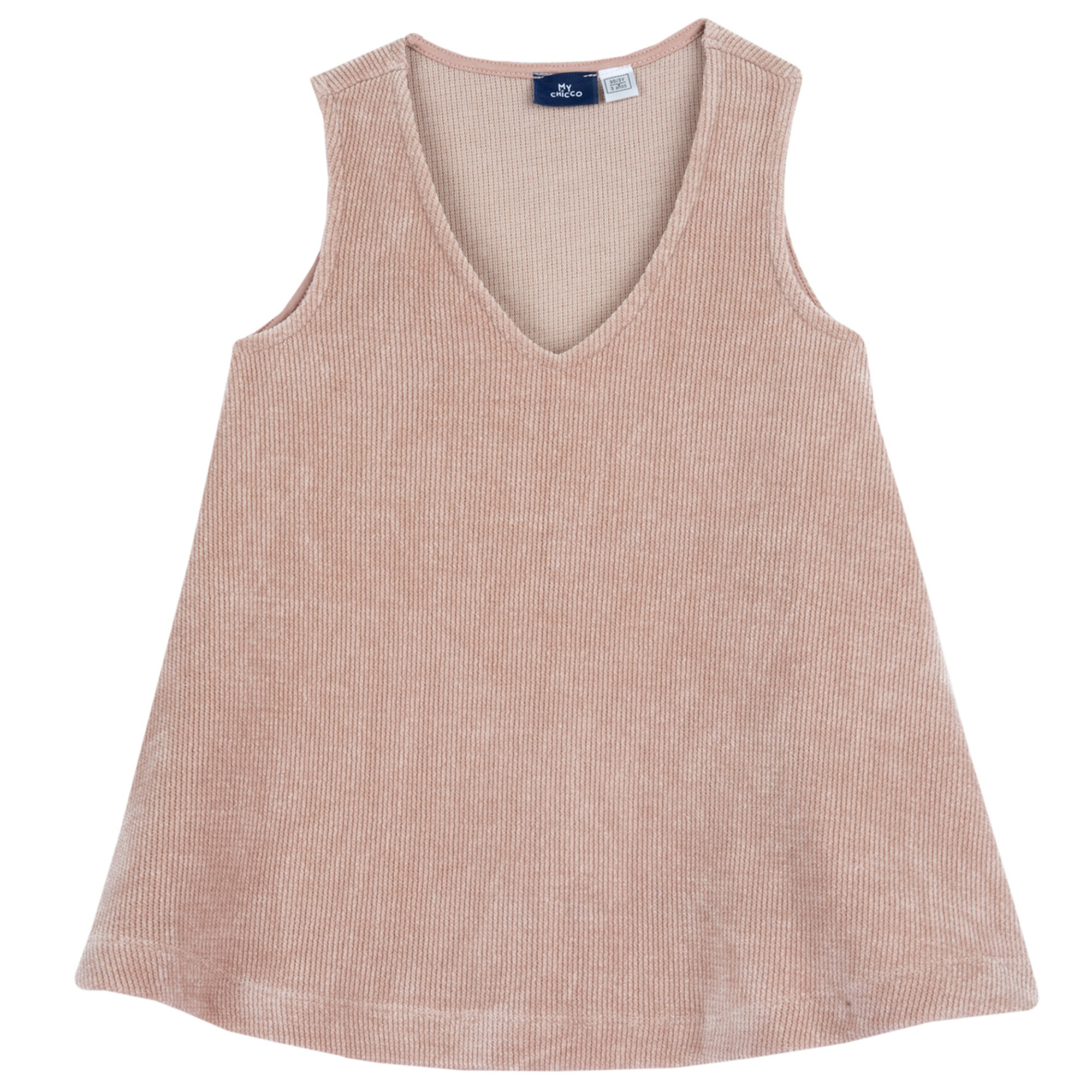 Chicco vestito bambina ciniglia senza maniche