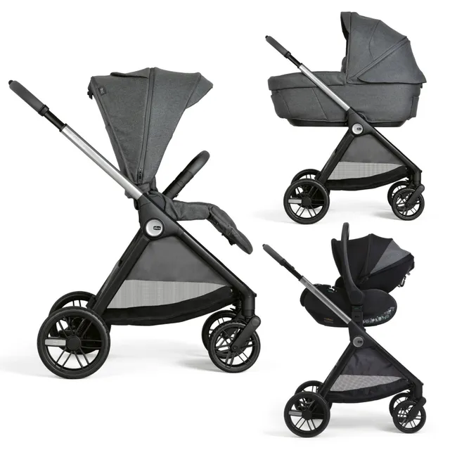 Chicco Bellagio 2 Gran Comfort First Seat Recline trio Black Satin