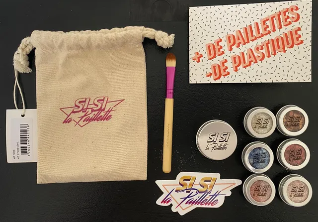 Si Si La Paillette Kit Pure glitter biodegradabile