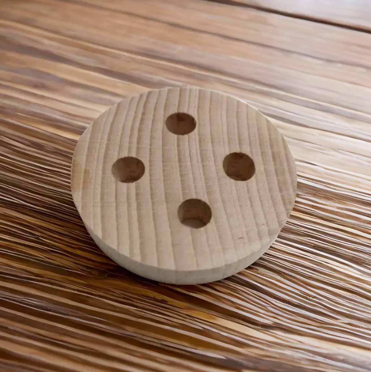The Dida bottone legno per cesto dei tesori neonati