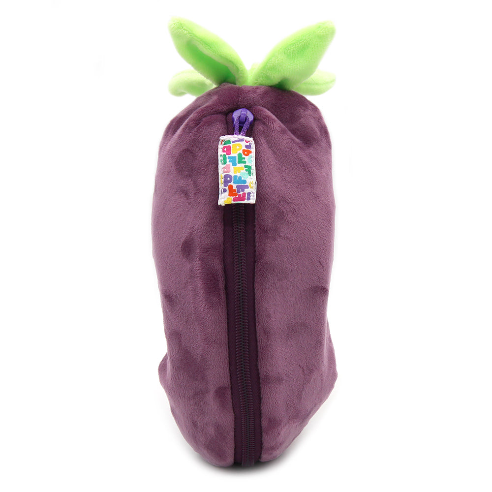 Les Déglingos Flipetz Velvet Peluche Elefante Melanzana 2 in 1