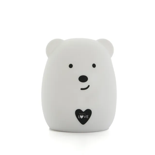 That's Love luce notte orso silicone ricaricabile