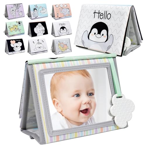 Dr.Rapeti Specchio Tummy Time Bianco Nero Sensoriale