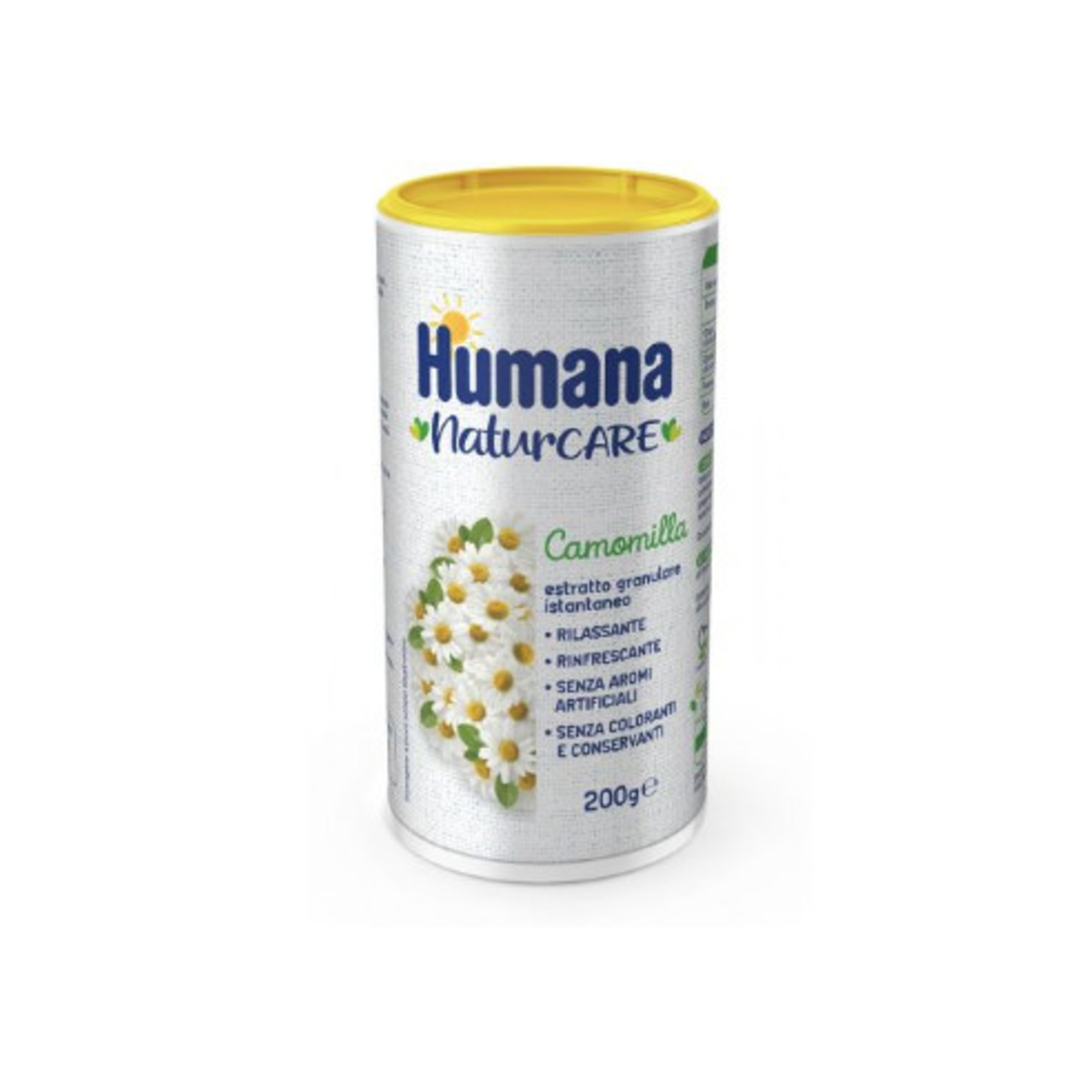 Humana camomilla granulare istantanea 200 g famiglia
