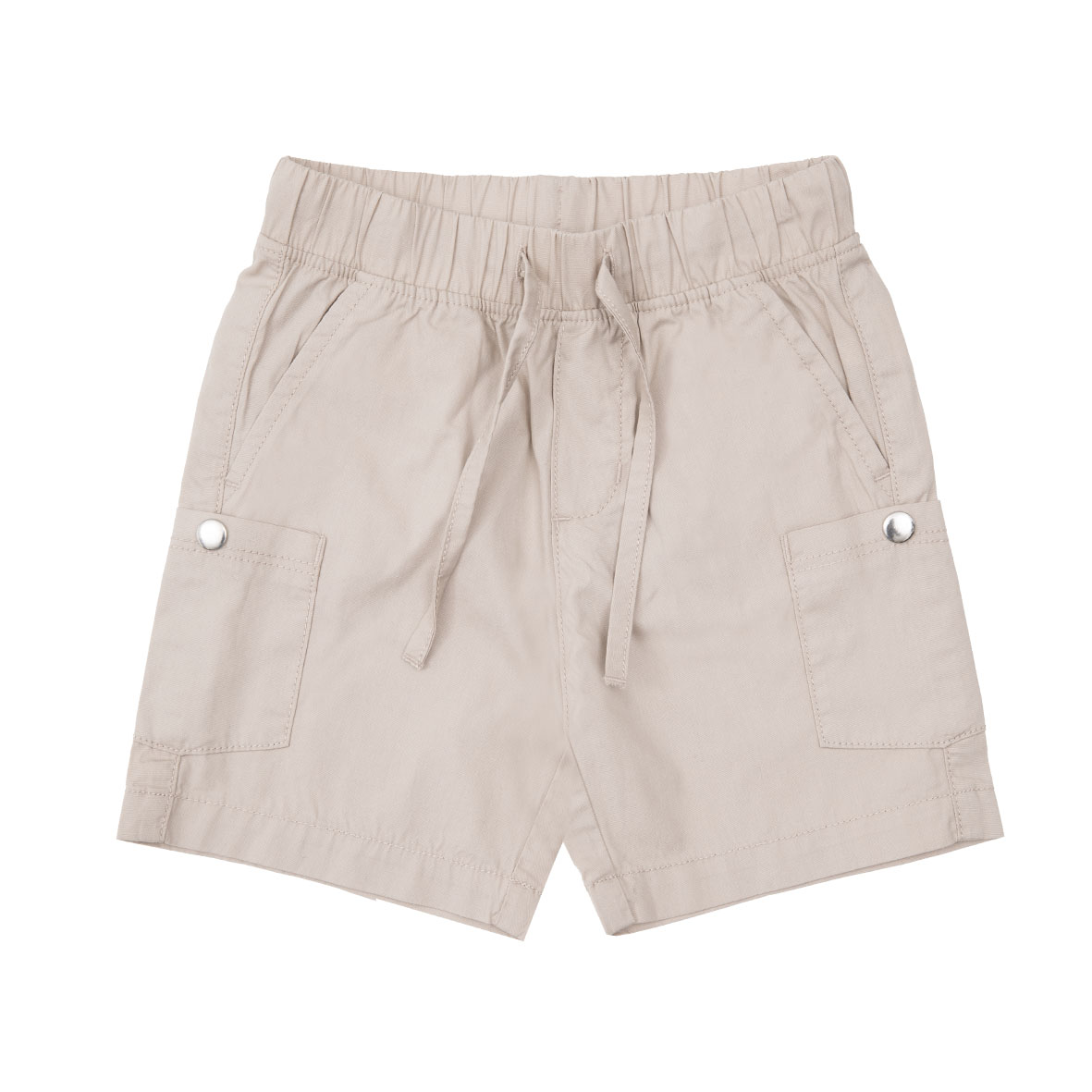 Pantaloncino bermuda bimbo beige tasche elastico misura reale