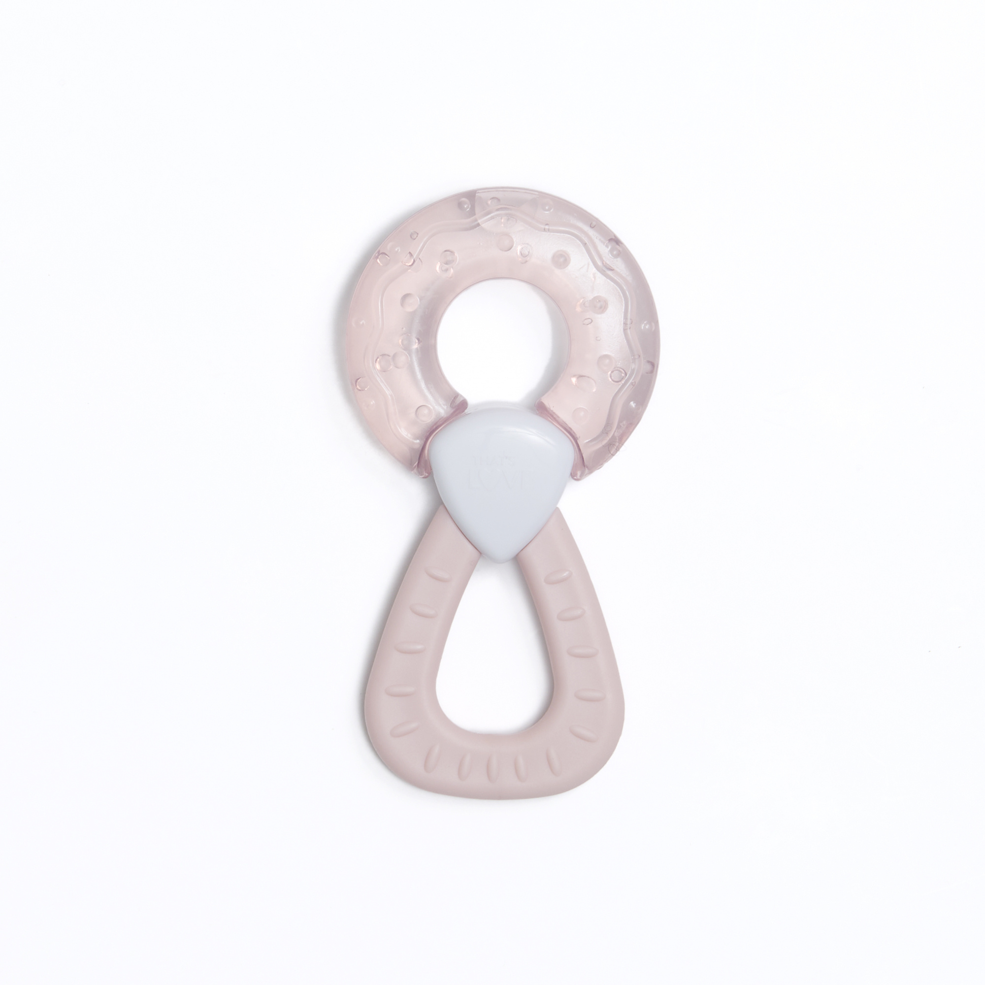 That's Love anello dentizione refrigerante rosa