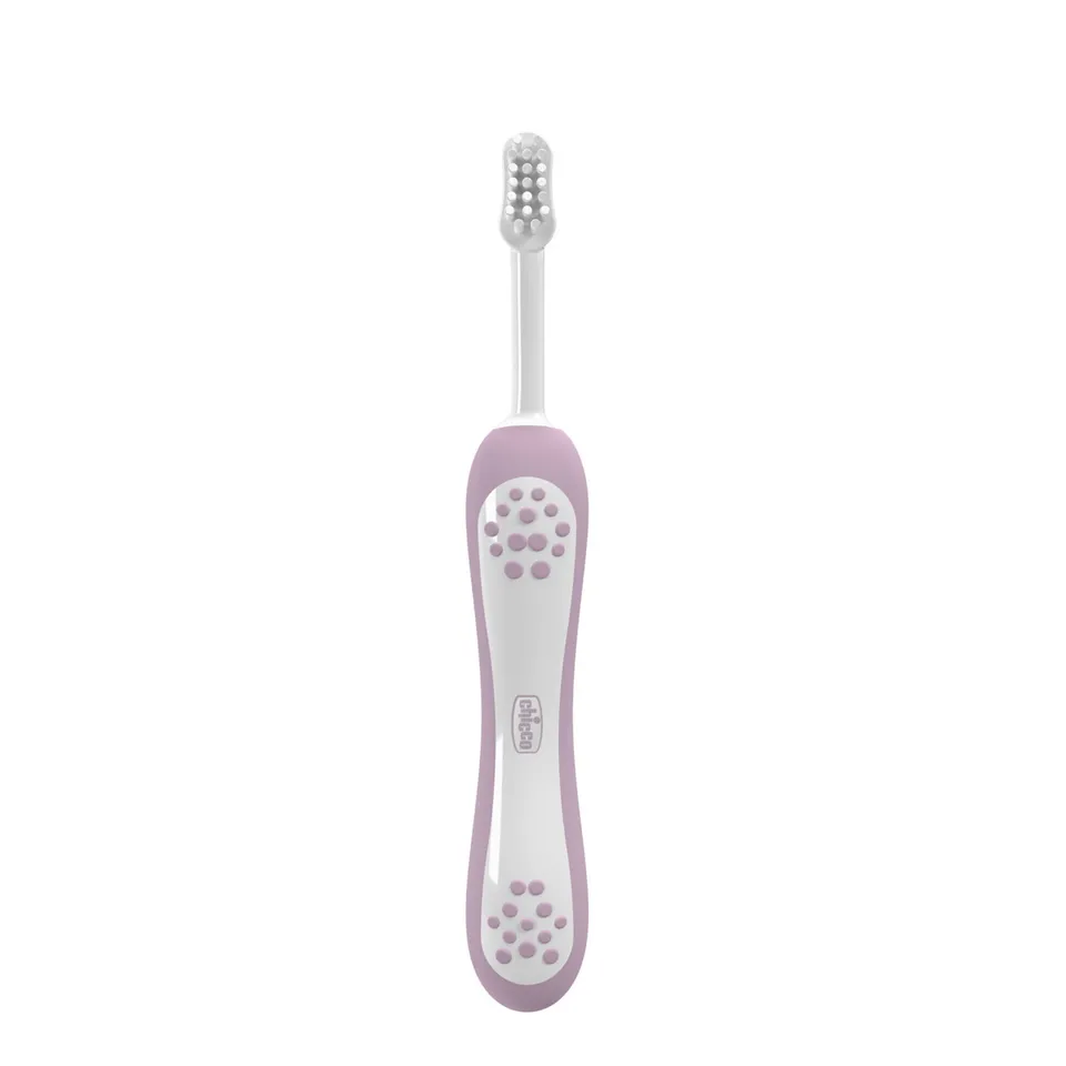Chicco Oral Care spazzolino 6m+ lilla gengive