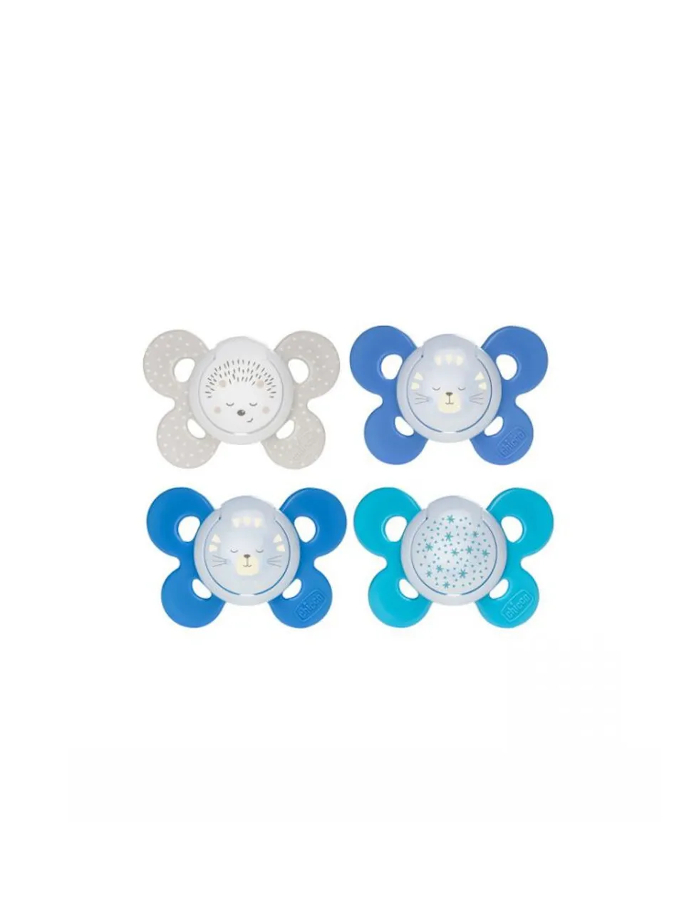 Comfort Night succhietto silicone boy 16-36 mesi 2 pz