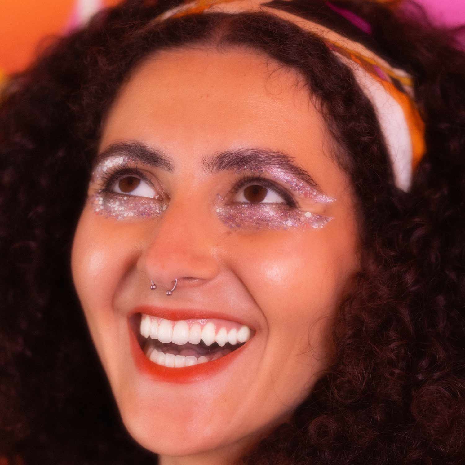 Si Si La Paillette 5h du Mat glitter gel biodegradabile