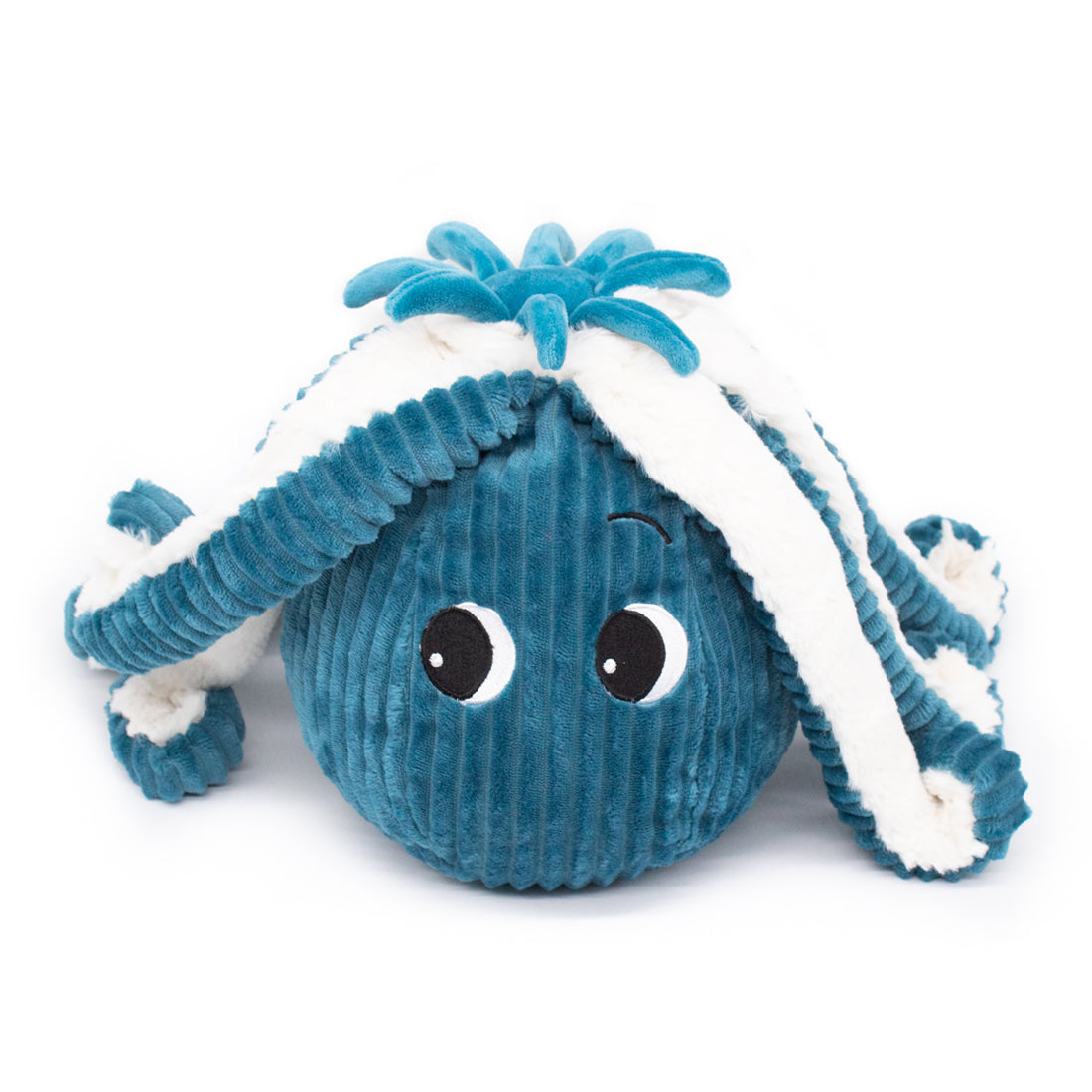 Les Déglingos Ptipotos Filou peluche polpo blu