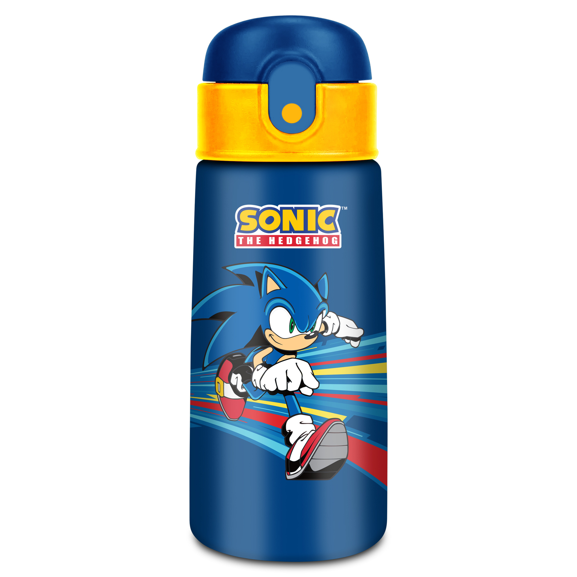 Bottle Kid Sonic borraccia termica acciaio con cannuccia