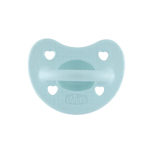Chicco PhysioForma Luxe Ciuccio Silicone 2-6 Mesi Azzurro