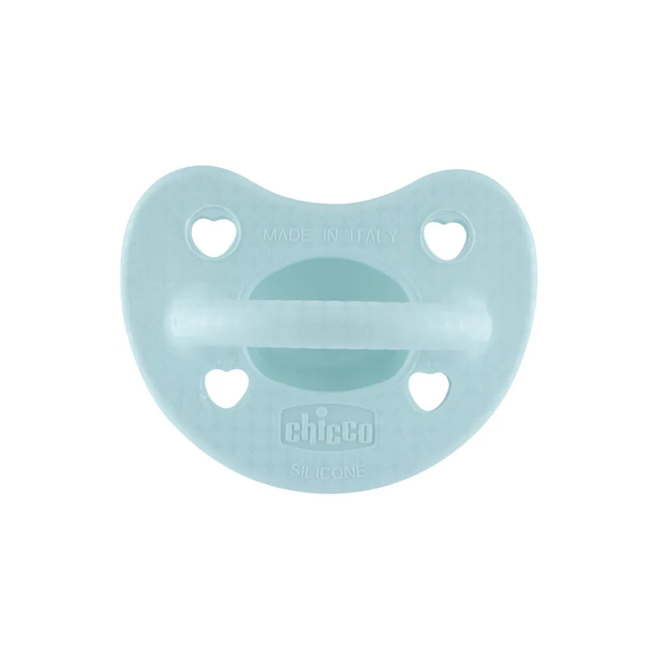 Chicco PhysioForma Luxe Ciuccio Silicone 2-6 Mesi Azzurro