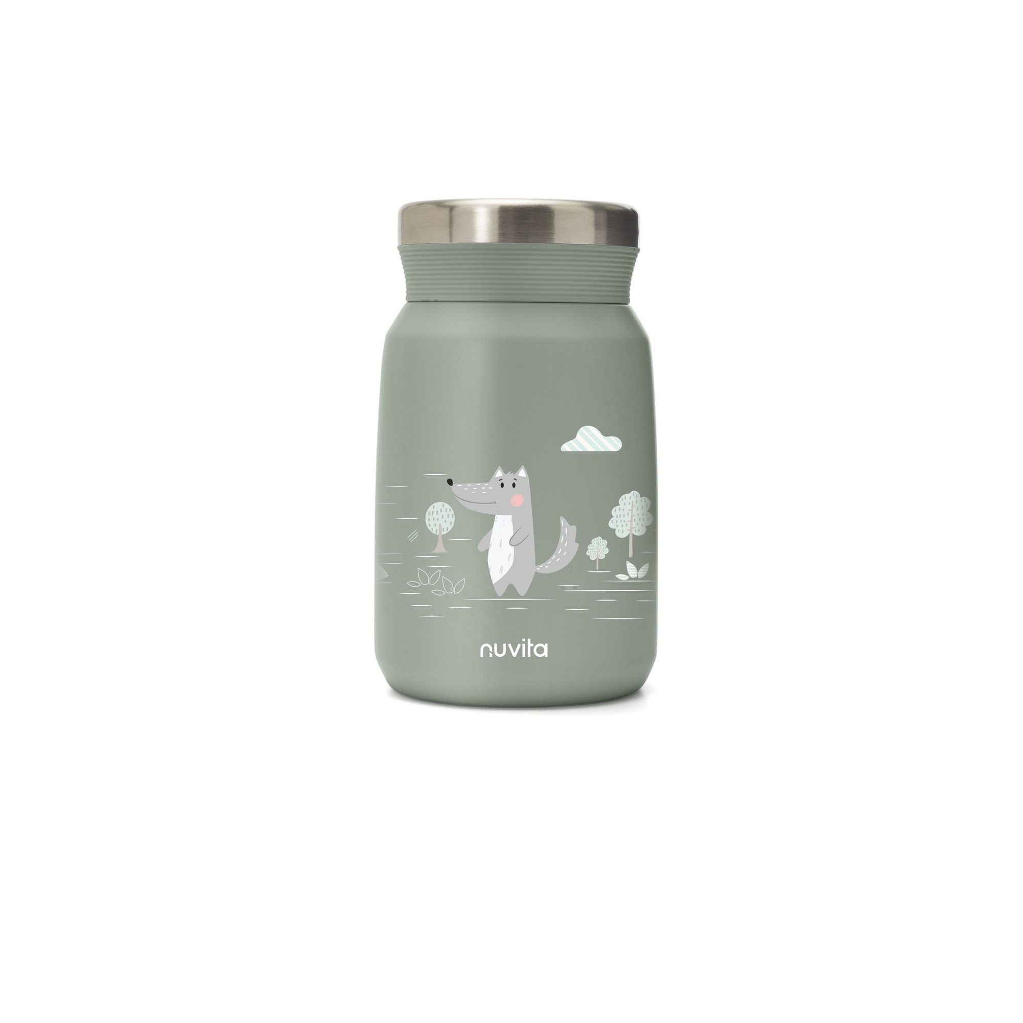 Nuvita 4472 Contenitore Termico 500 ml Sage Green