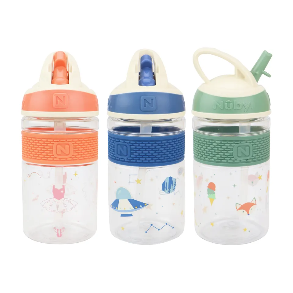 Nuby 2 in 1 borraccia 360 ml in tritan