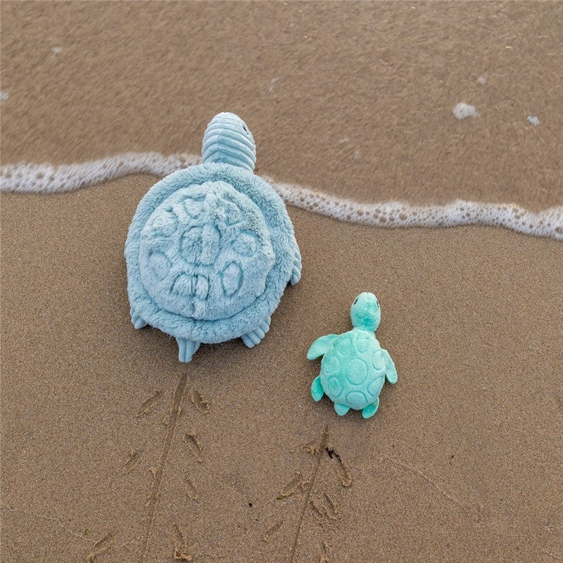 Les Déglingos Ptipotos Sauvenou peluche tartaruga menta