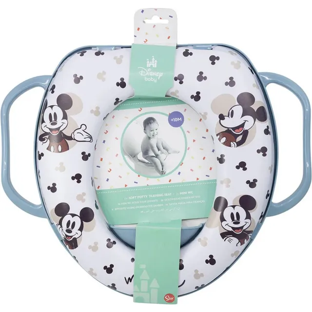Mickey riduttore WC bimbi morbido con maniglie